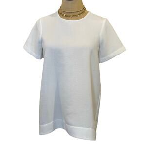 MADEWELL White Loose Fit Blouse Top Shirt Women's size XS